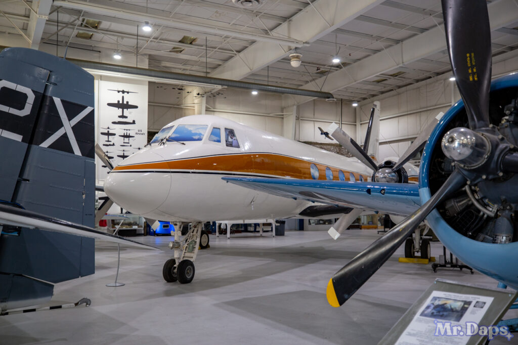 Walt Disney's plane at the Palm Springs Air Museum. 