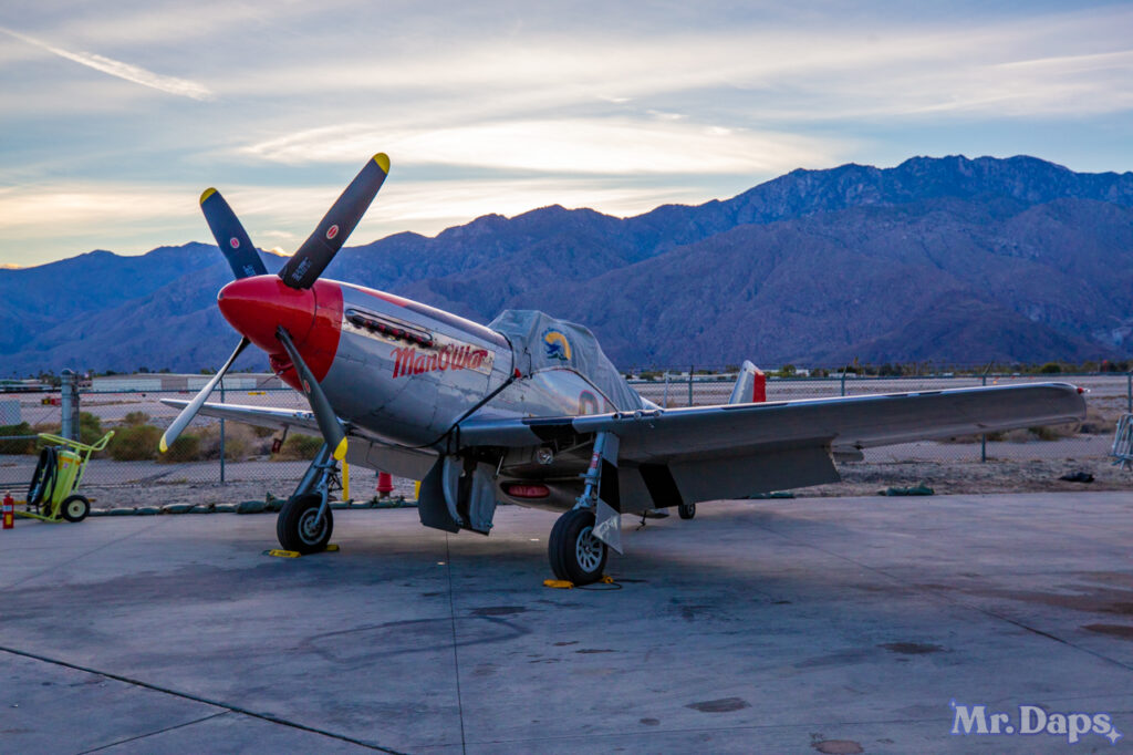 North American P-51D Mustang at the Palm Springs Air Museum